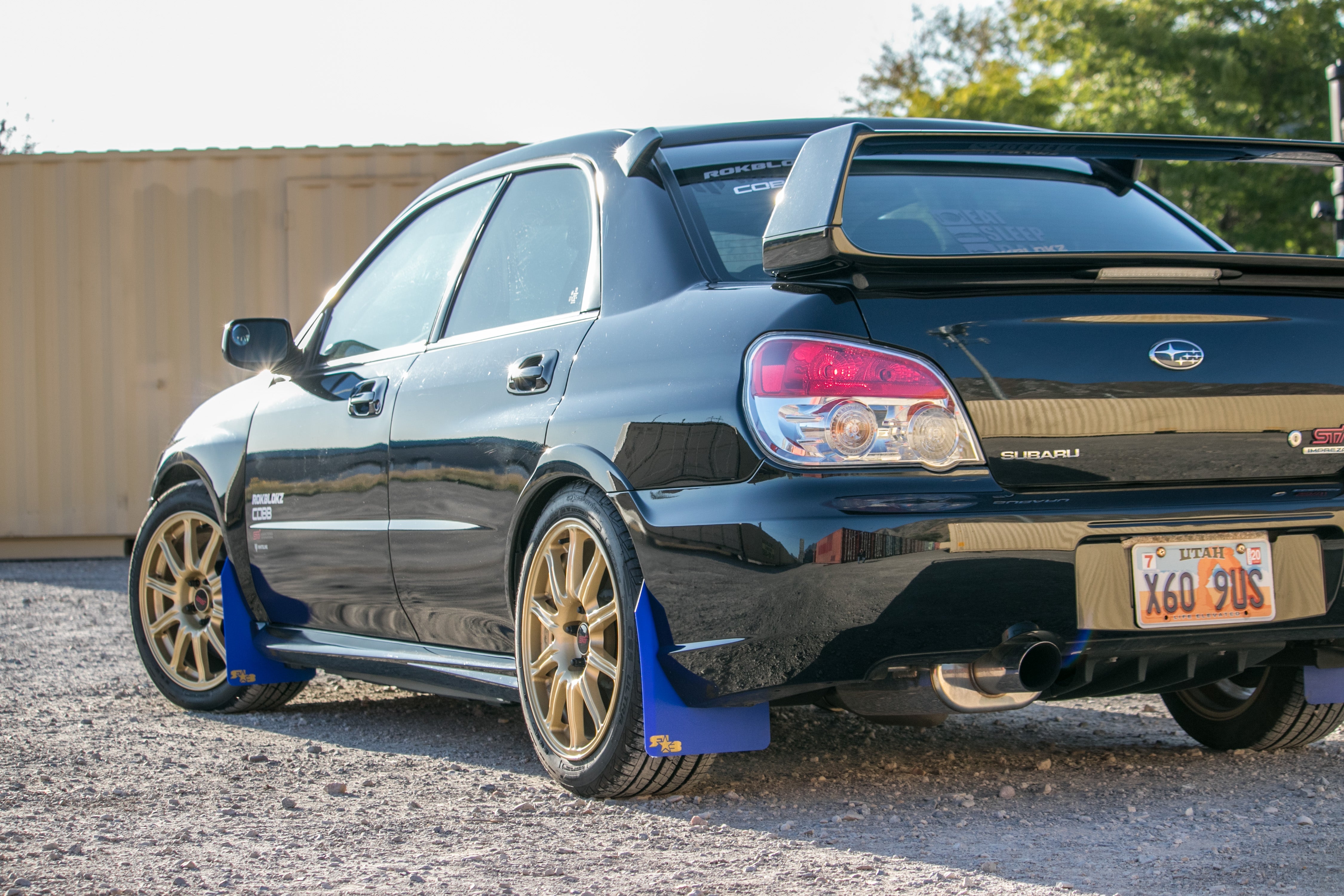 Subaru Impreza, WRX, STI 2002-2007 RokBlokz Rally Mud Flaps-Grocery Getter Performance