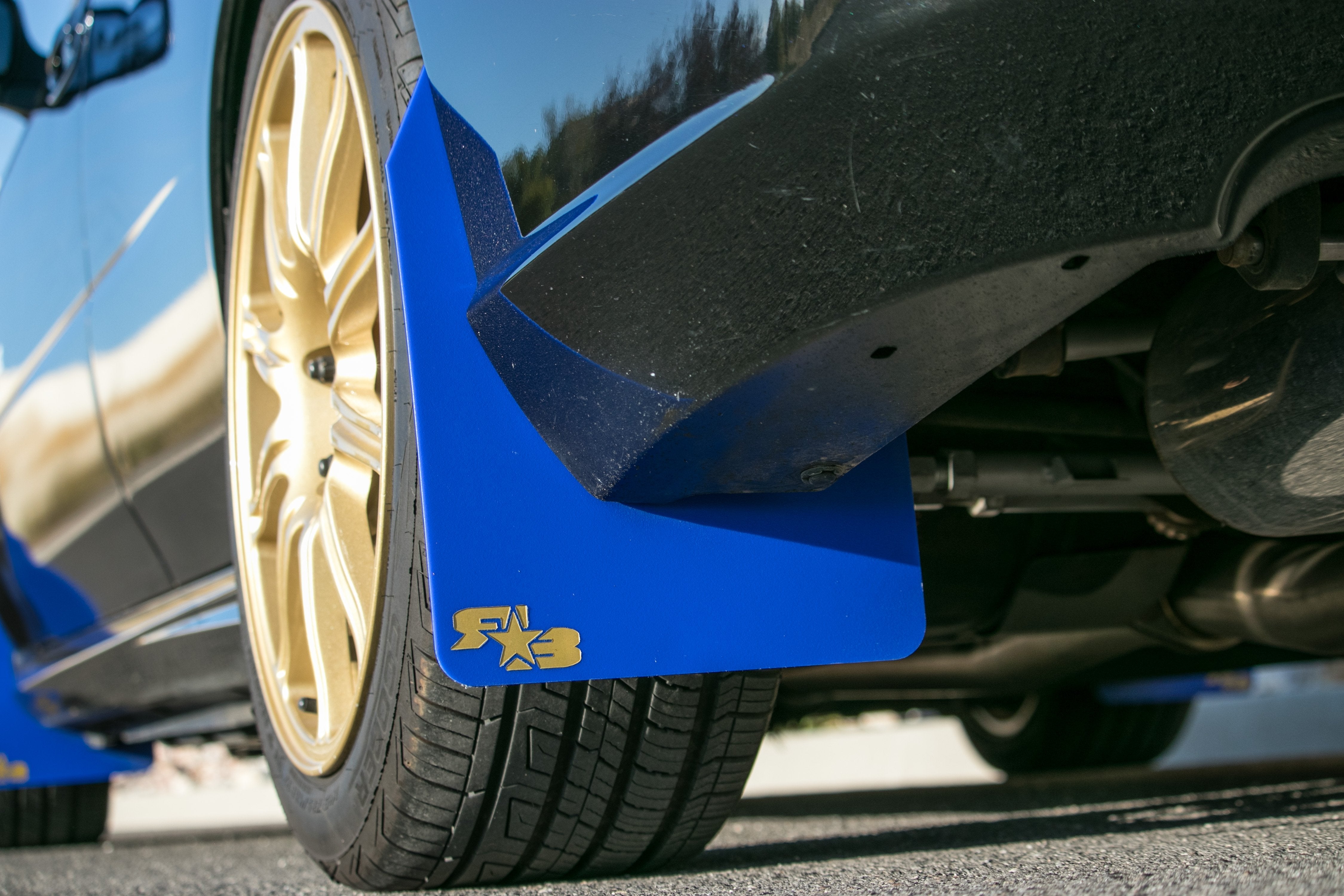 Subaru Impreza, WRX, STI 2002-2007 RokBlokz Rally Mud Flaps-Grocery Getter Performance