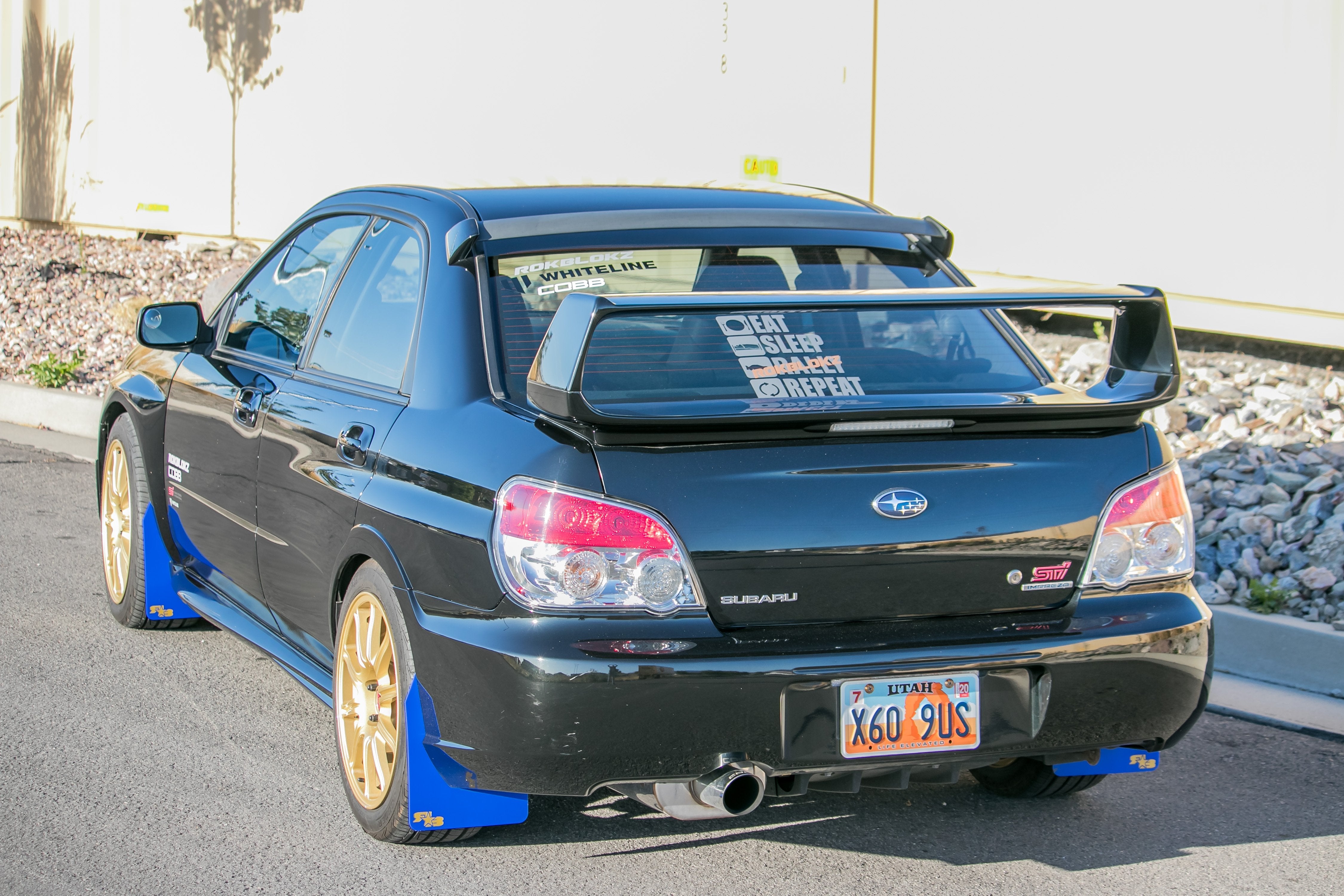 Subaru Impreza, WRX, STI 2002-2007 RokBlokz Rally Mud Flaps-Grocery Getter Performance