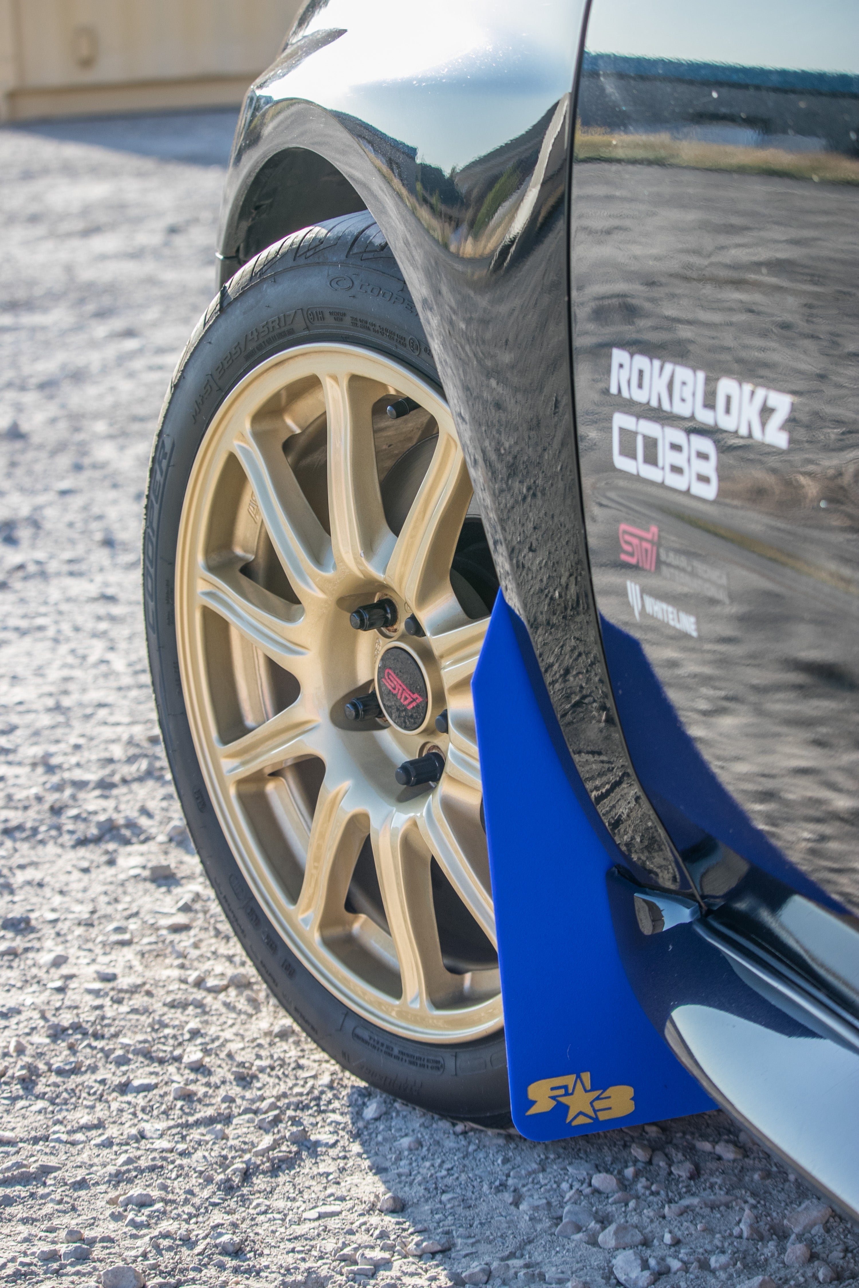 Subaru Impreza, WRX, STI 2002-2007 RokBlokz Rally Mud Flaps-Grocery Getter Performance