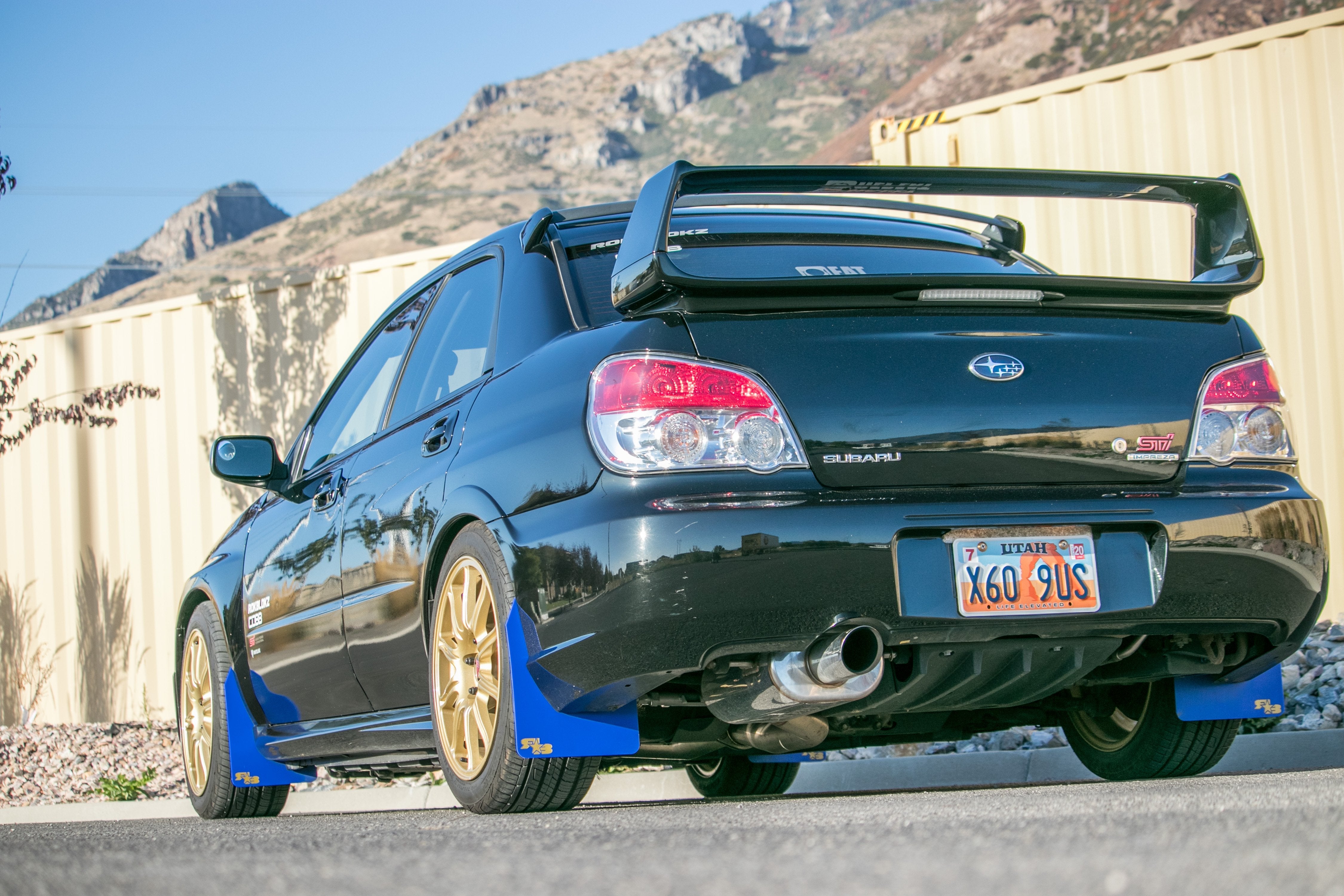 Subaru Impreza, WRX, STI 2002-2007 RokBlokz Rally Mud Flaps-Grocery Getter Performance