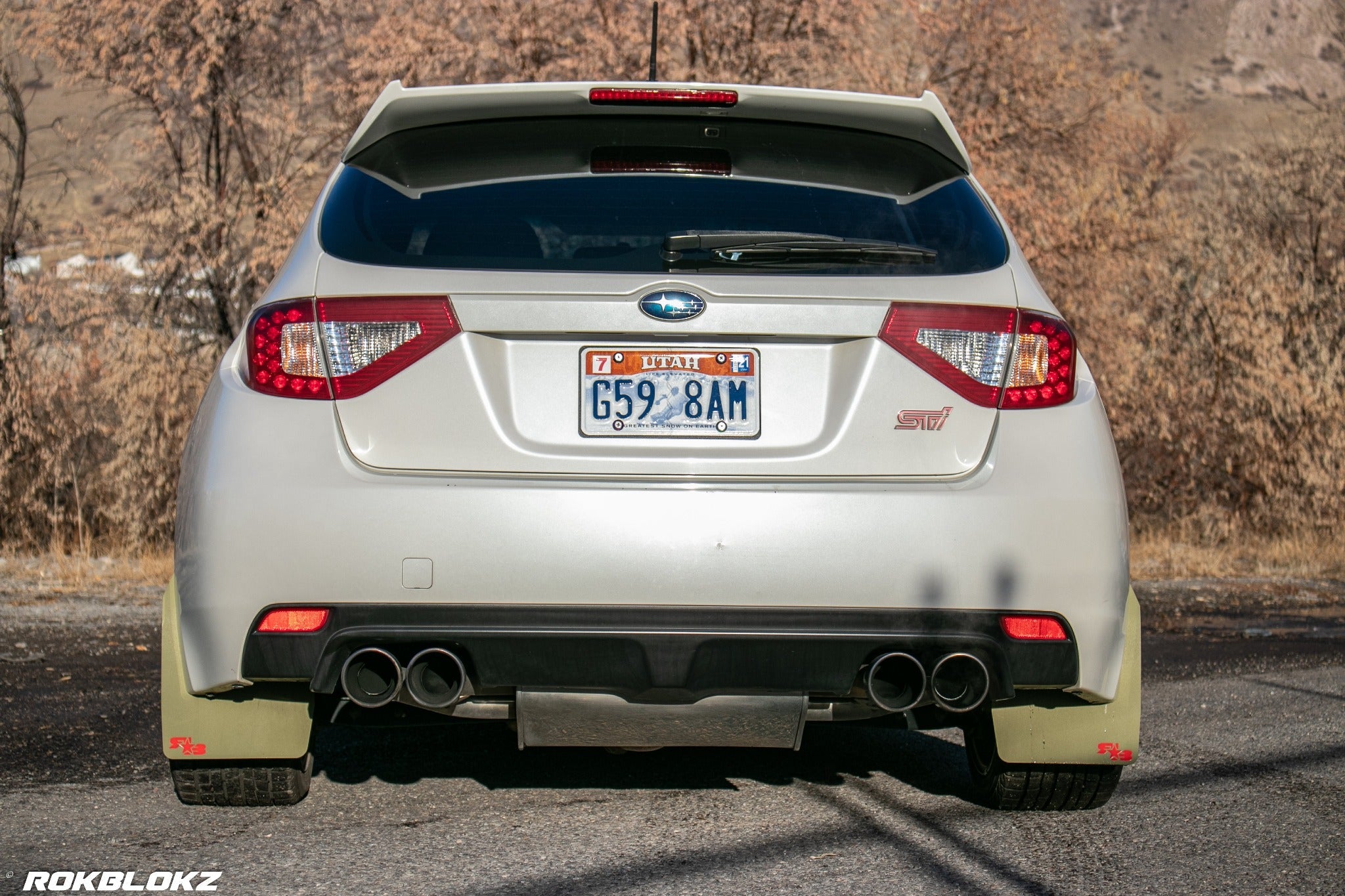 Subaru STI 5dr 08-14 & WRX 5dr 11-14 Rally Mud Flaps