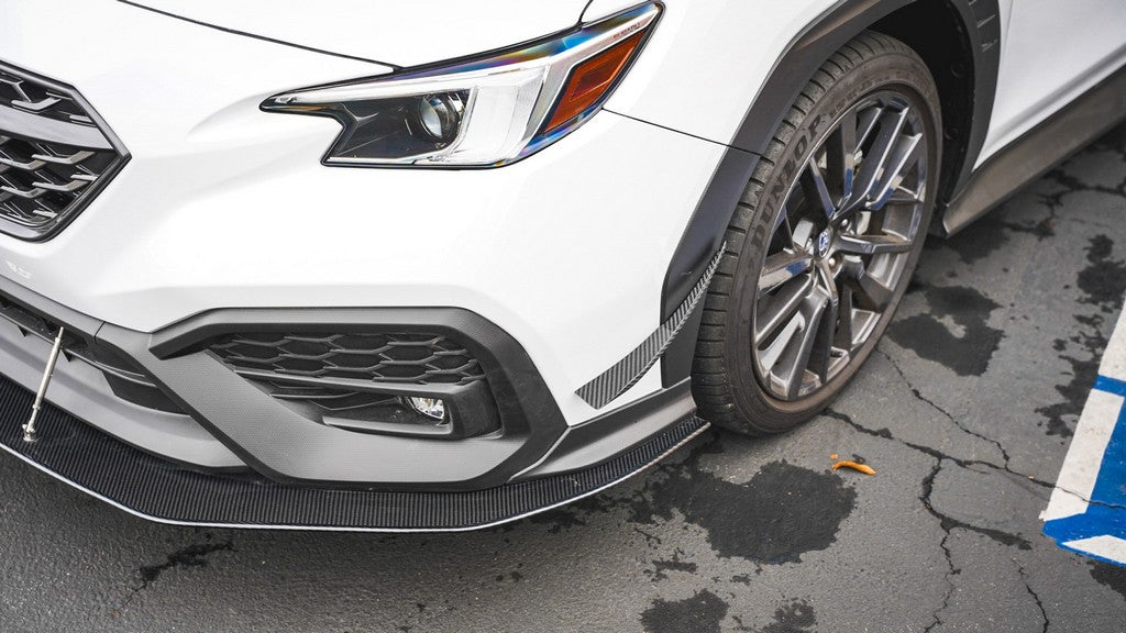 Subaru WRX Carbon Fiber Front Bumper Canards 2022-Up-Front Bumper Canards-Grocery Getter Performance