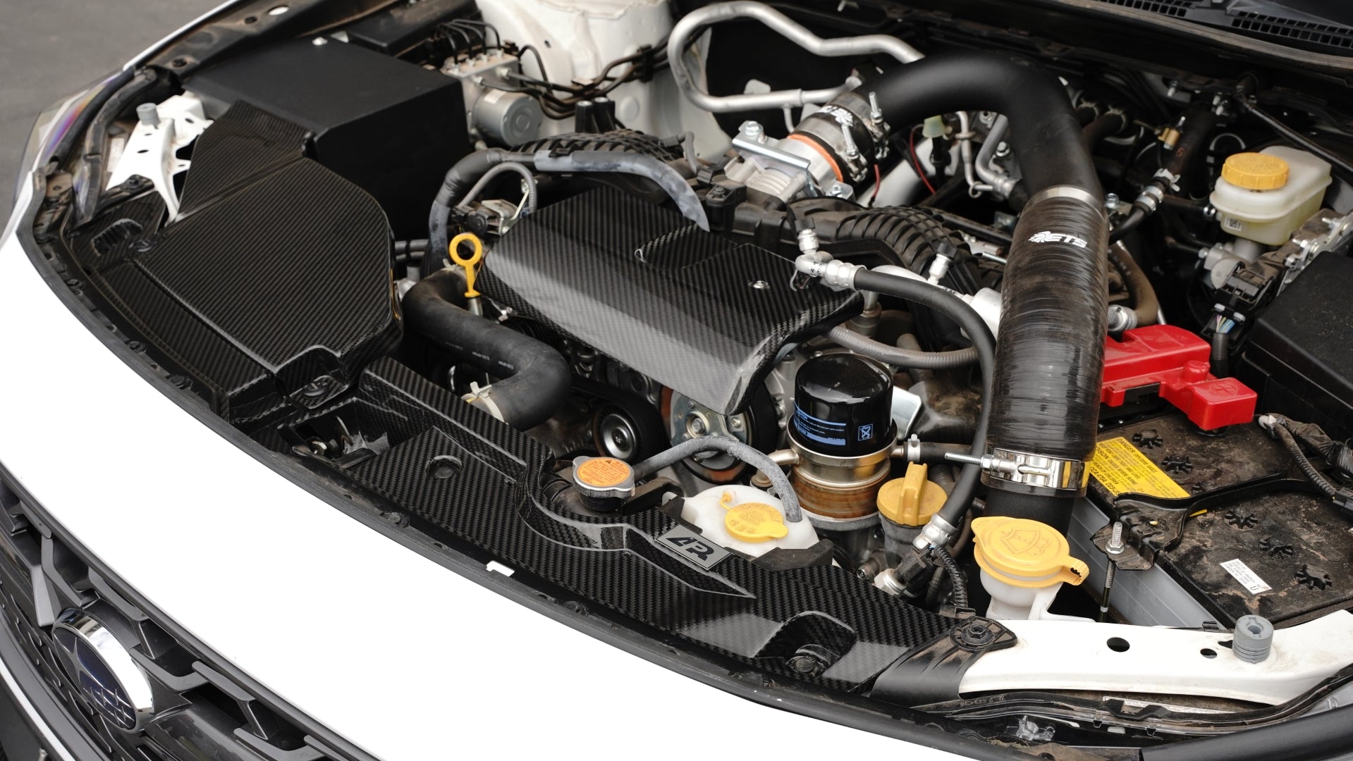Subaru WRX Carbon Fiber Intake Duct 2022 - Up-Air ducts-Grocery Getter Performance