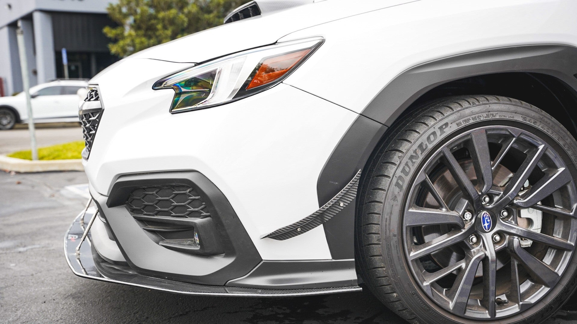 Subaru WRX Carbon Fiber Wind Splitter w/ Rods 2022-Up-Front Wind Splitter-Grocery Getter Performance
