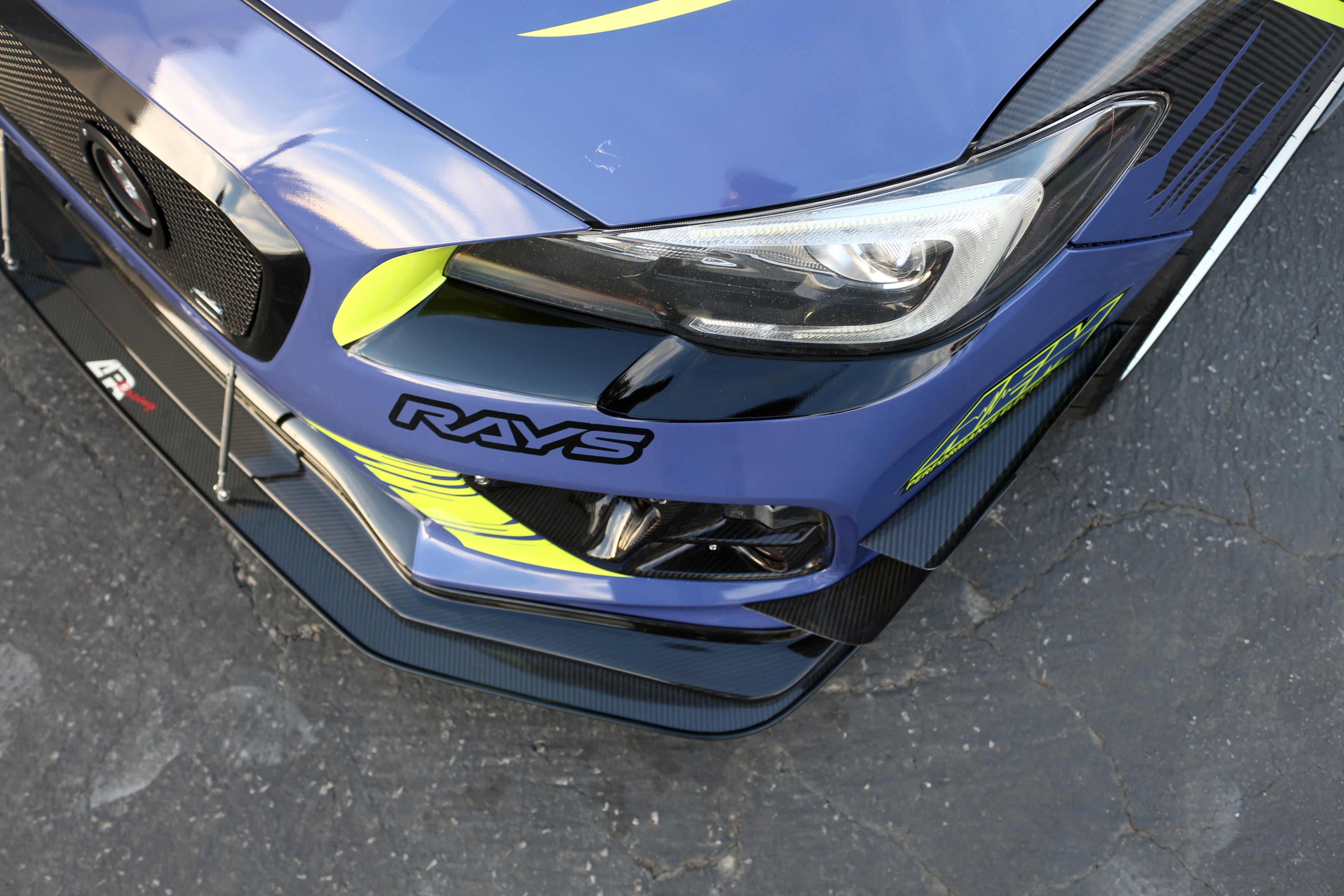 Subaru WRX STI Carbon Fiber Canard 2015-2017-Front Bumper Canards-Grocery Getter Performance