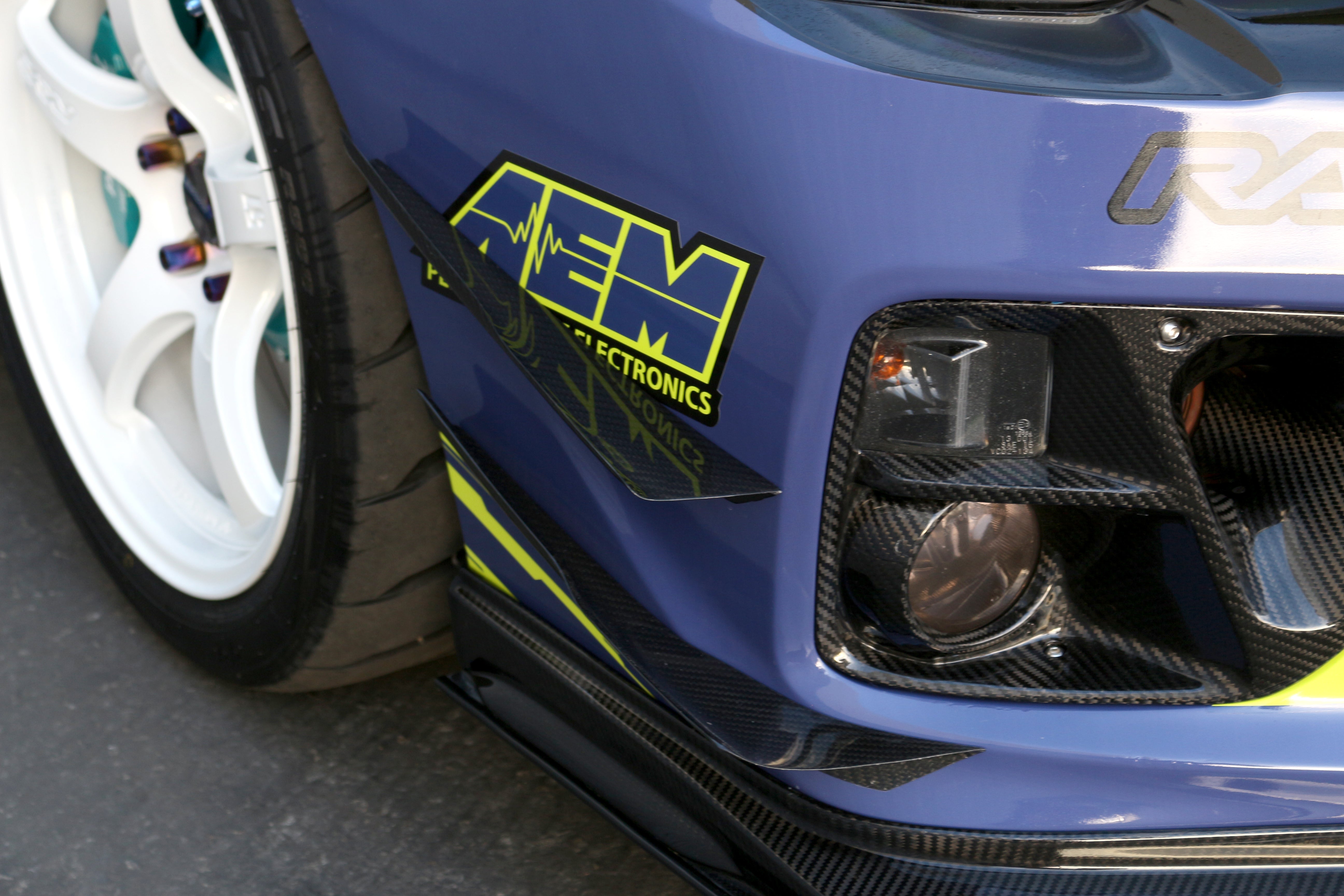 Subaru WRX STI Carbon Fiber Canard 2015-2017-Front Bumper Canards-Grocery Getter Performance