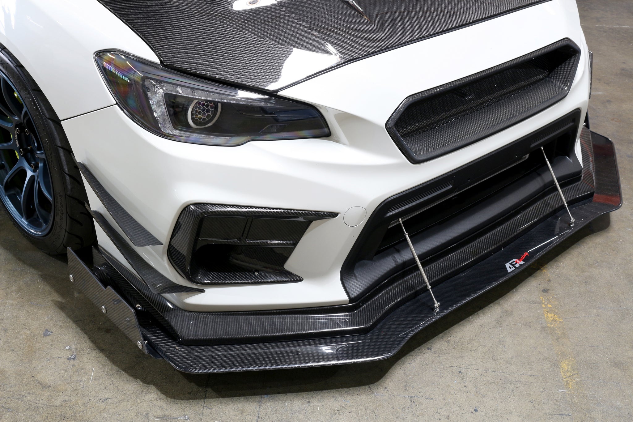Subaru WRX STI Carbon Fiber Canard 2018-2021-Front Bumper Canards-Grocery Getter Performance