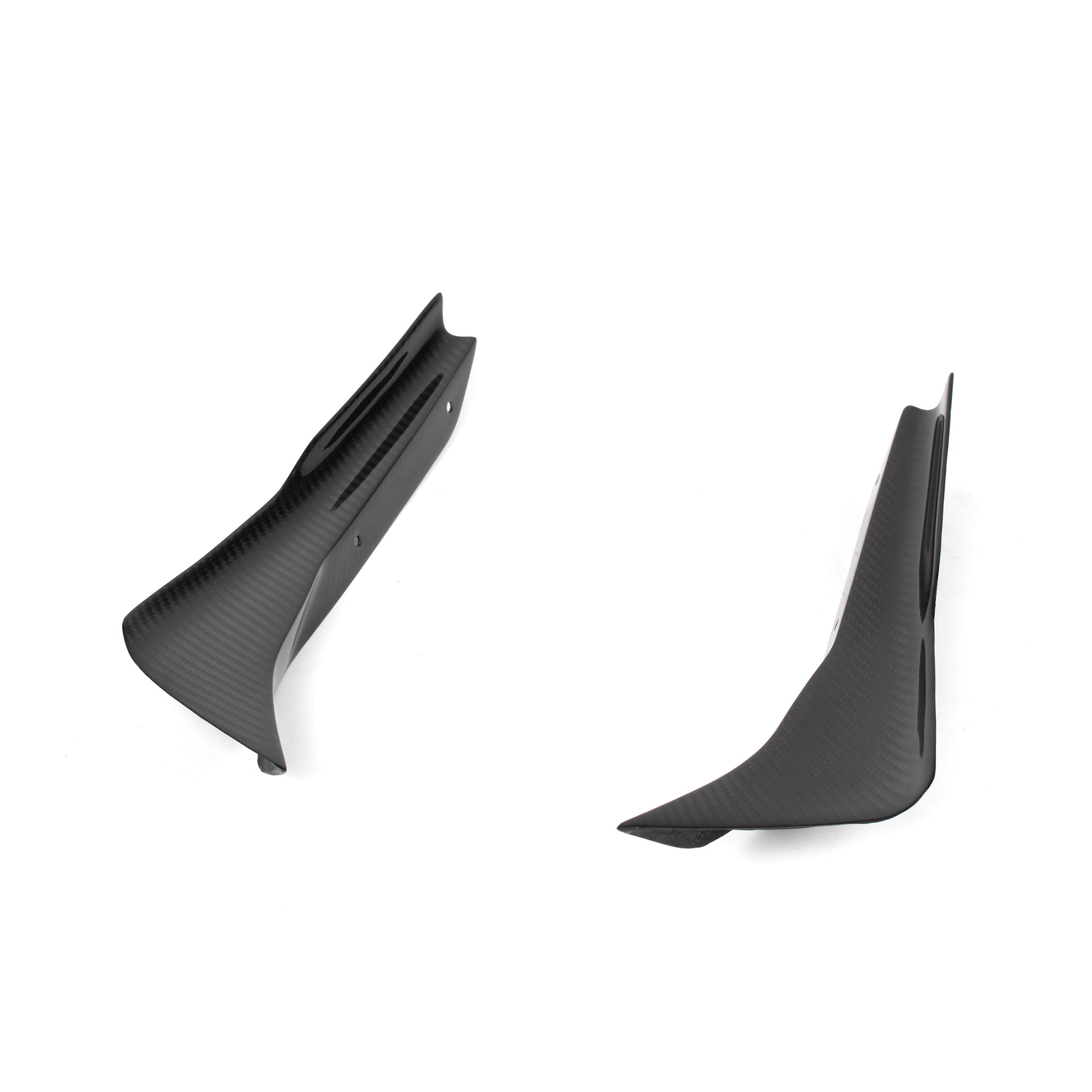 Subaru WRX STI Carbon Fiber Front Bumper Bottom Canards 2015-2017-Front Bumper Canards-Grocery Getter Performance