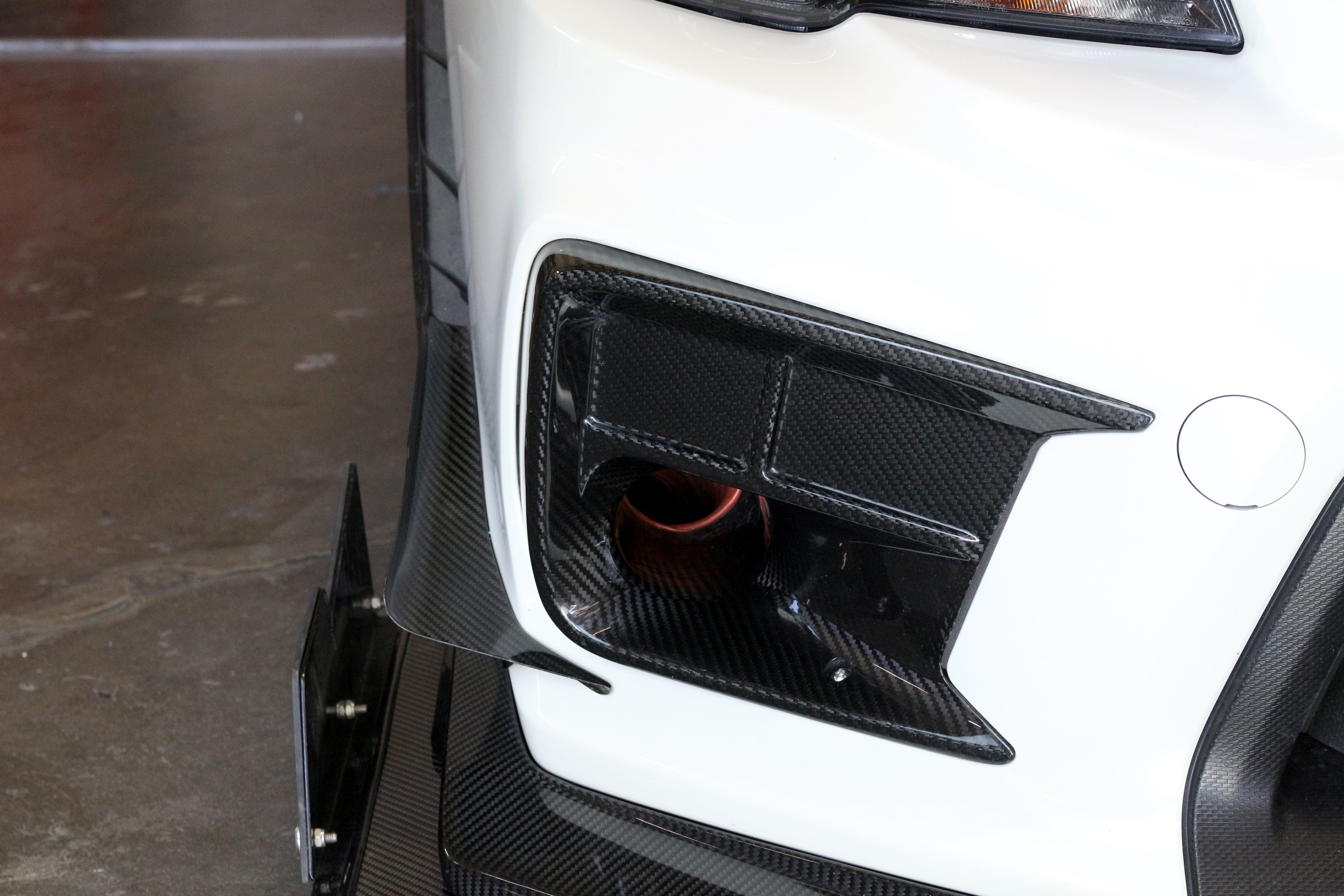 Subaru WRX STI Carbon Fiber Front Bumper Bottom Canards 2018-2021-Front Bumper Canards-Grocery Getter Performance