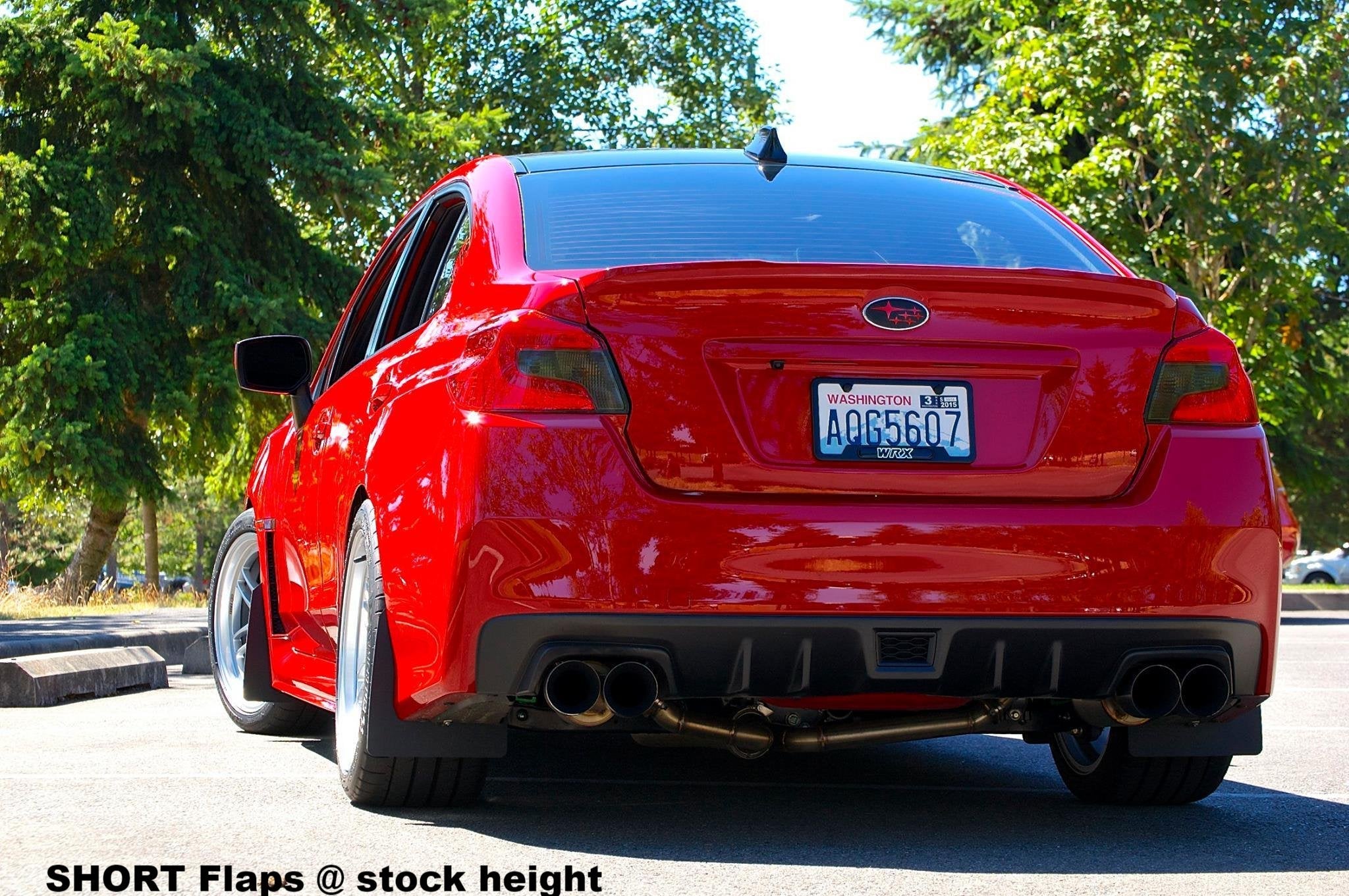 Subaru WRX STI Sedan (VA) 2015-2021 Rally Mud Flaps