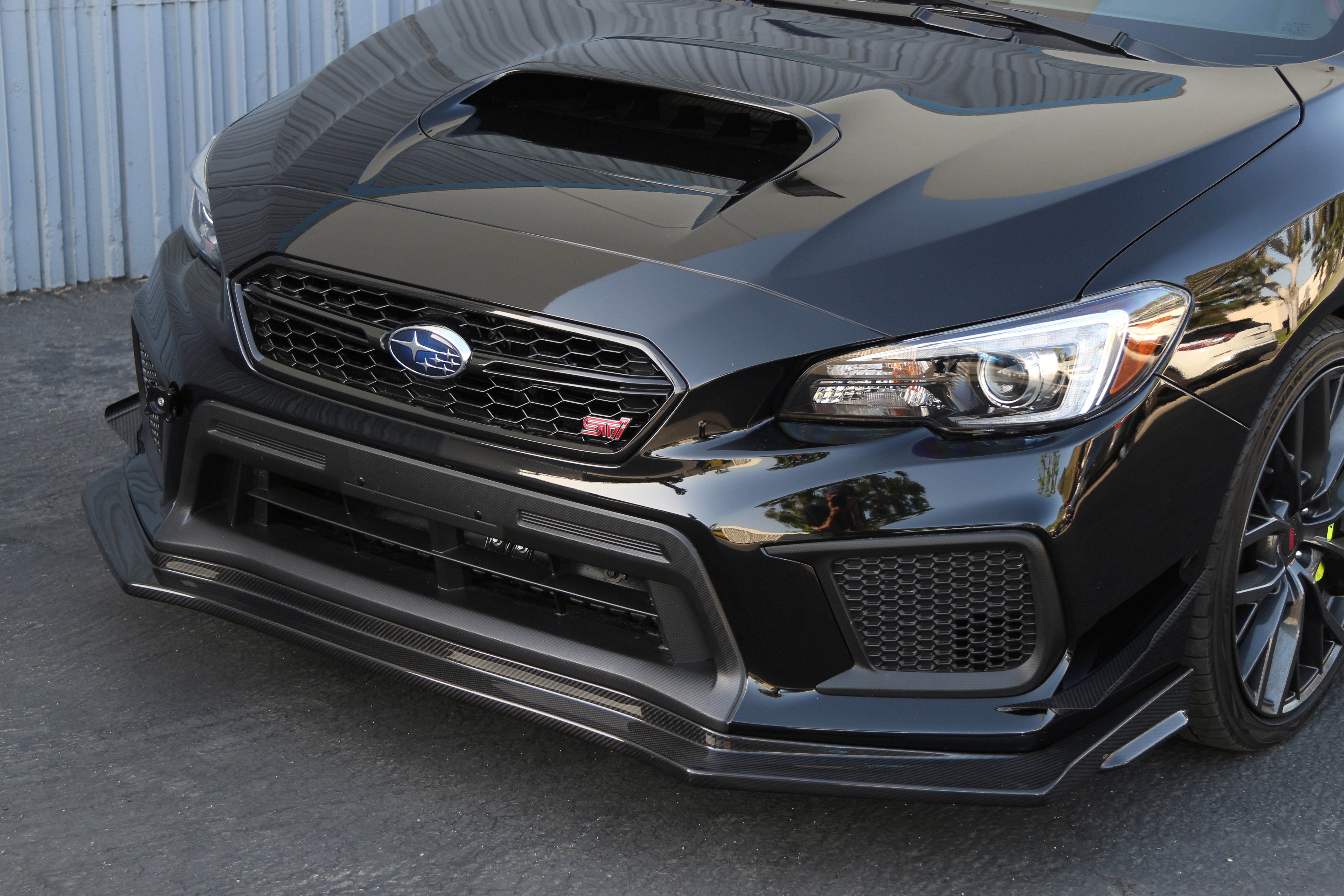Subaru WRX/STI Carbon Fiber Front Airdam/ Lip 2018-2021-Front Air Dam-Grocery Getter Performance