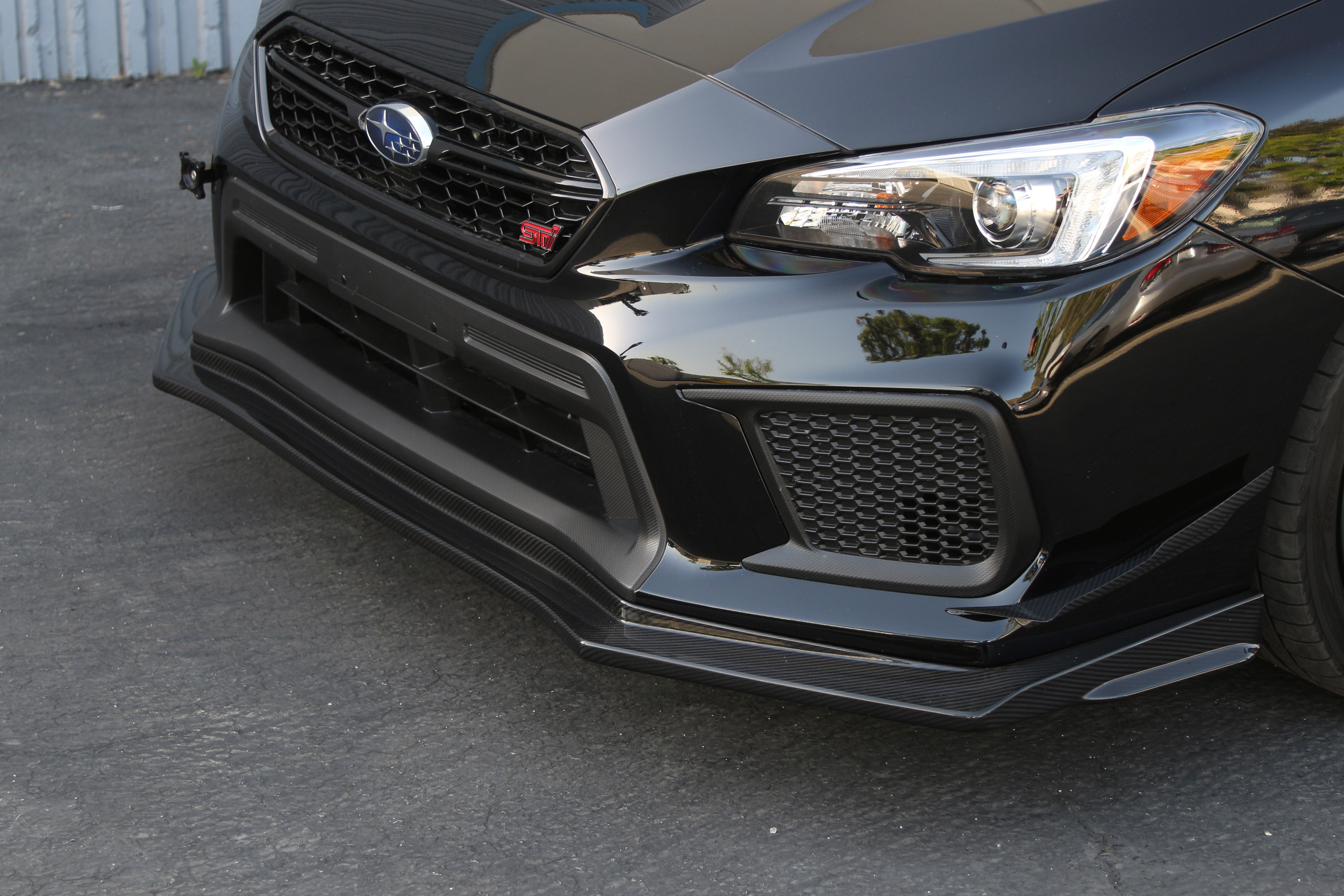 Subaru WRX/STI Carbon Fiber Front Airdam/ Lip 2018-2021-Front Air Dam-Grocery Getter Performance