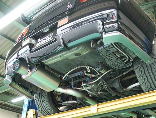 SUPER TURBO MUFFLER TI SKYLINE GT-R BNR34-Grocery Getter Performance