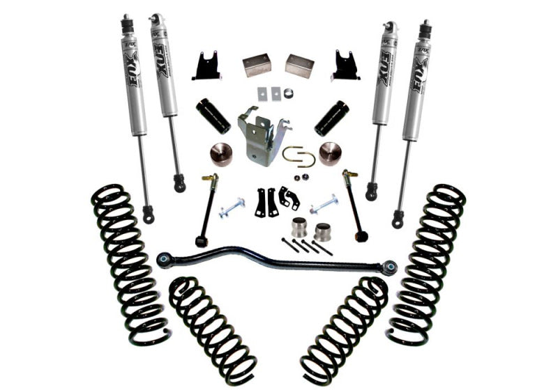 Superlift 07-18 Jeep Wrangler JK 2 Door 4in Lift Kit w/ Fox Shocks-Lift Kits-Grocery Getter Performance