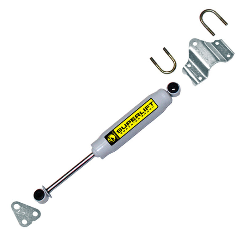 Superlift 07-18 Jeep Wrangler JK High Clearance Steering Stabilizer Kit - SR (Hydraulic)-Steering Stabilizer-Grocery Getter Performance