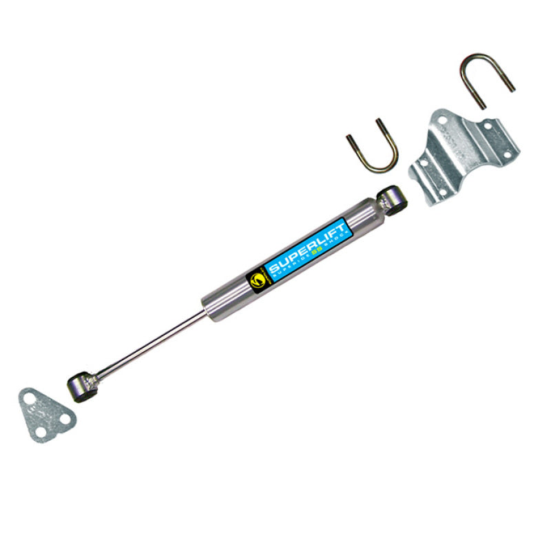 Superlift 07-18 Jeep Wrangler JK High Clearance Steering Stabilizer Kit - SR SS by Bilstein (Gas)-Steering Stabilizer-Grocery Getter Performance