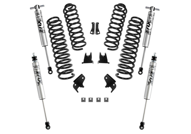 Superlift 07-18 Jeep Wrangler JK Unlimited 4 Door 2.5in Lift Kit w/ Fox 2.0 Shocks-Coilover Springs-Grocery Getter Performance