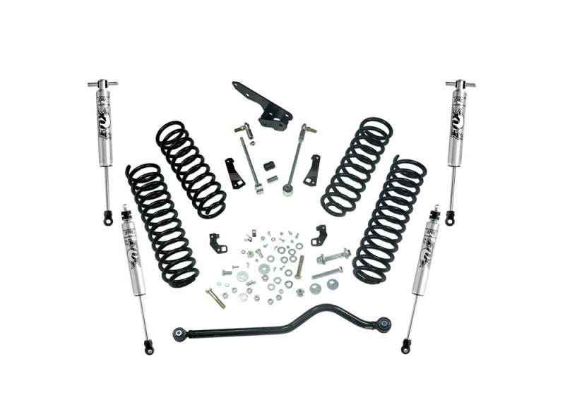 Superlift 07-18 Jeep Wrangler JK Unlimited 4in Lift Kit w/ Fox Shocks-Lift Kits-Grocery Getter Performance