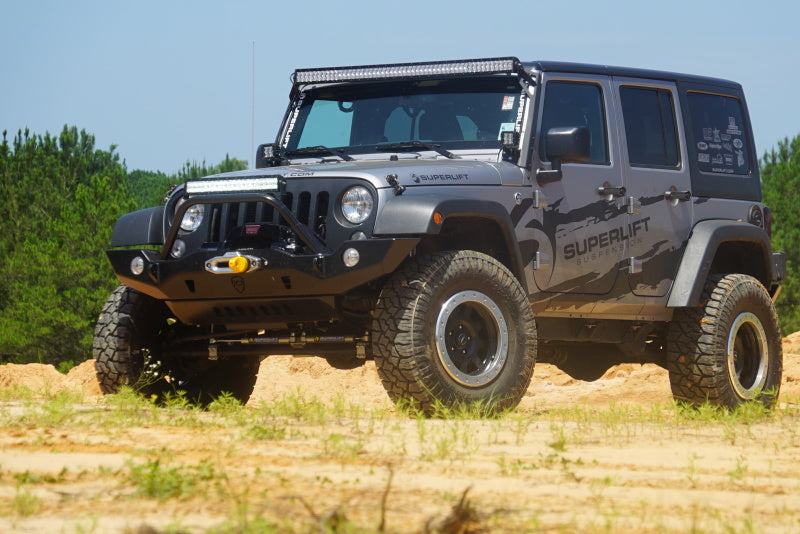 Superlift 07-18 Jeep Wrangler JK Unlimited 4in Lift Kit w/ Reflex Control Arms & Fox Shocks-Lift Kits-Grocery Getter Performance