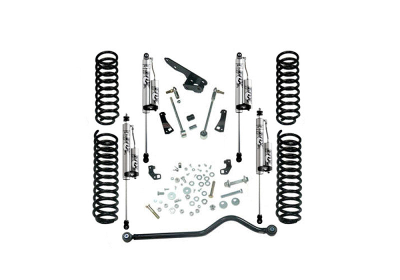 Superlift 07-18 Jeep Wrangler JK Unlimited 4in Standard Lift Kit w/ Fox 2.0 RESI Shocks-Lift Kits-Grocery Getter Performance