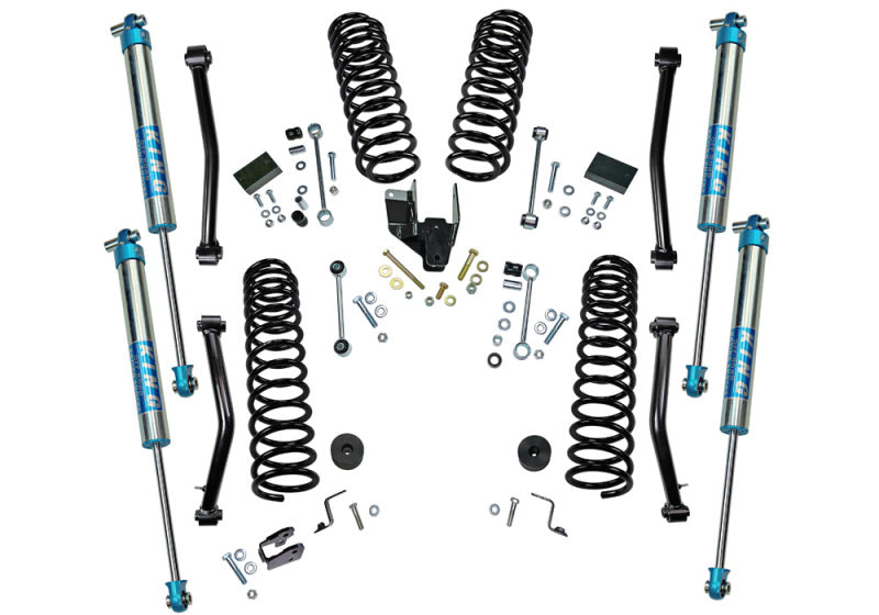 Superlift 18-20 Jeep Wrangler JL Unlimited - 4in Dual Rate Coil Lift Kit w/ King 2.0 Shocks-Lift Kits-Grocery Getter Performance