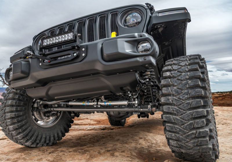 Superlift 18-20 Jeep Wrangler JL/2020 Jeep Gladiator JT 4WD - Dual Steering Stabilizer Kit Bilstein-Steering Stabilizer-Grocery Getter Performance