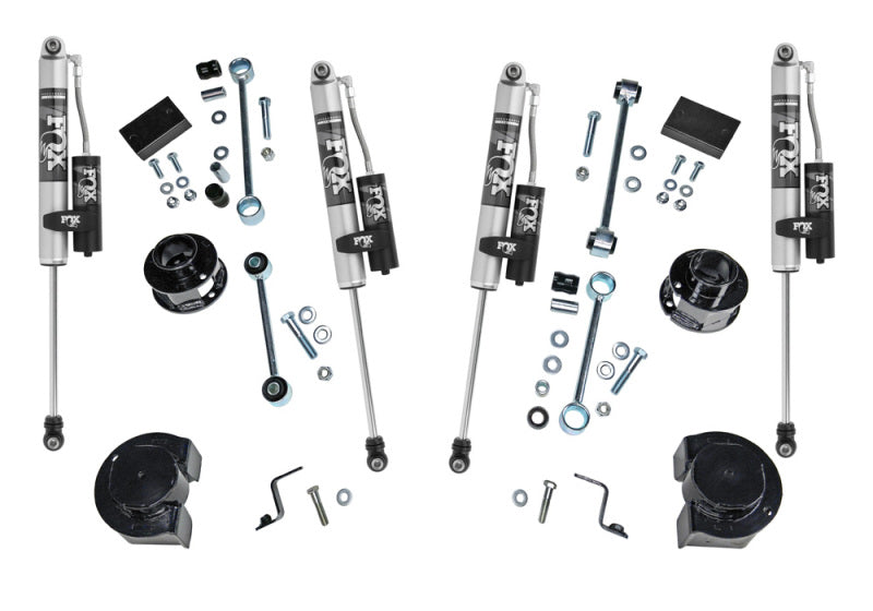 Superlift 18-22 Jeep Wrangler JL (NO Mojave) 4WD 2.5in Coil Spacer Lift Kit w/Fox 2.0 Res Shocks-Lift Kits-Grocery Getter Performance