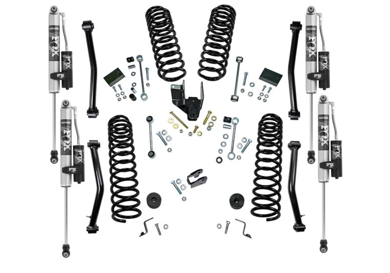 Superlift 18-22 Jeep Wrangler JL (NO Mojave) 4WD 4in. Dual Rate Coil Lift Kit w/Fox 2.0 Res Shocks-Lift Kits-Grocery Getter Performance
