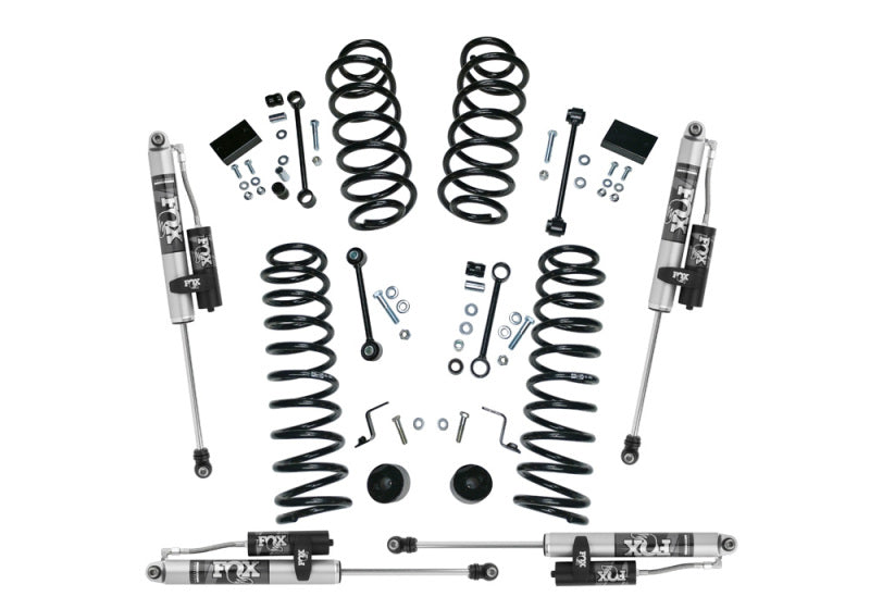 Superlift 18-22 Jeep Wrangler JLU (NO Mojave) 4WD 2.5in Dual Rate Coil Lift Kit w/Fox 2.0 Res Shocks-Lift Kits-Grocery Getter Performance
