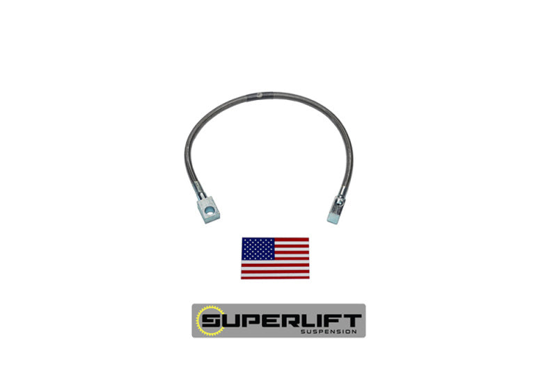 Superlift 66-77 Ford Bronco w/ 3-6in Lift Kit (Single) Bullet Proof Brake Hose-Brake Line Kits-Grocery Getter Performance