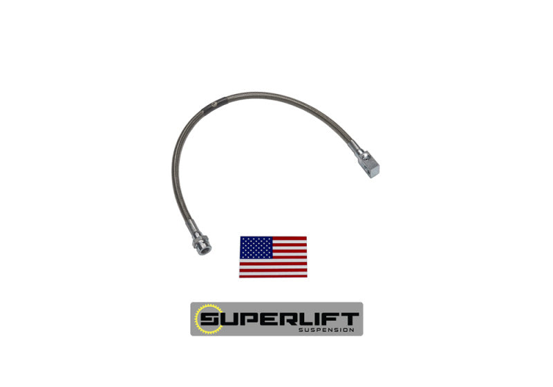 Superlift 66-77 Ford Bronco w/ 3-6in Lift Kit (Single) Bullet Proof Brake Hose-Brake Line Kits-Grocery Getter Performance
