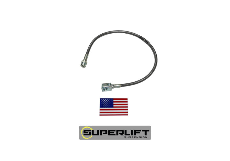 Superlift 78-79 Ford Bronco w/ 4-9in Lift Kit (Single) Bullet Proof Brake Hose-Brake Line Kits-Grocery Getter Performance