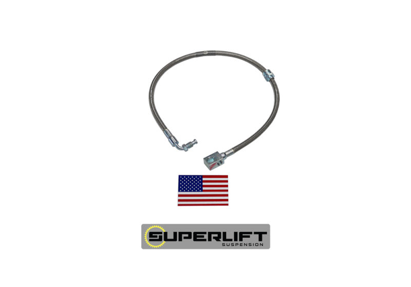 Superlift 78-79 Ford F-150/Bronco w/ 4-9in Lift Kit (Single) Bullet Proof Brake Hose-Brake Line Kits-Grocery Getter Performance