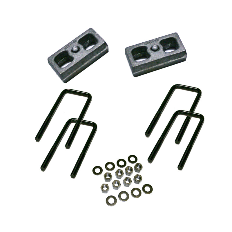 Superlift 79-95 Toyota Pickup 4WD/79-86 4Runner 4WD 2in Block Kit w/ 2.5in Wide U-Bolts-Lowering Kits-Grocery Getter Performance