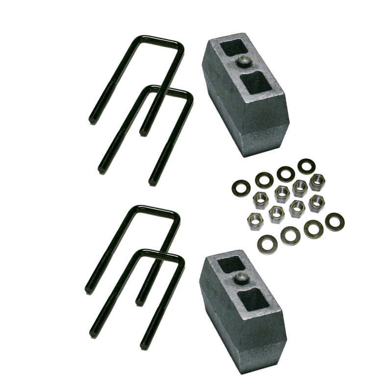 Superlift 79-95 Toyota Pickup 4WD/79-86 4Runner 4WD 4in Block Kit w/ 2.5in Wide U-Bolts-Lowering Kits-Grocery Getter Performance