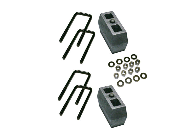 Superlift 89-96 Toyota Pickup 4WD Short Bed Standard Cab 4in Block Kit w/ 3.312in Wide U-Bolts-Lowering Kits-Grocery Getter Performance