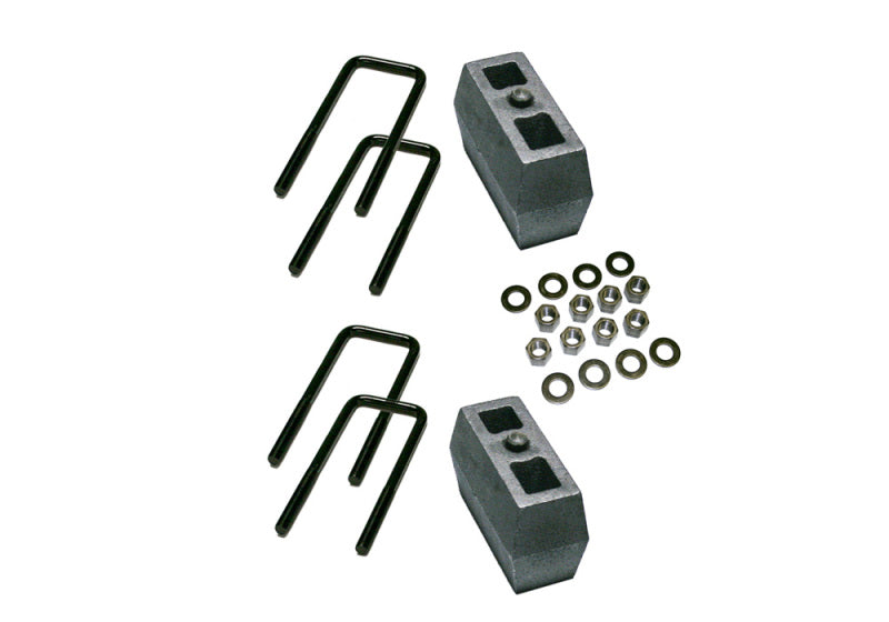 Superlift 89-96 Toyota Pickup 4WD Short Bed Standard Cab 4in Block Kit w/ 3.312in Wide U-Bolts-Lowering Kits-Grocery Getter Performance