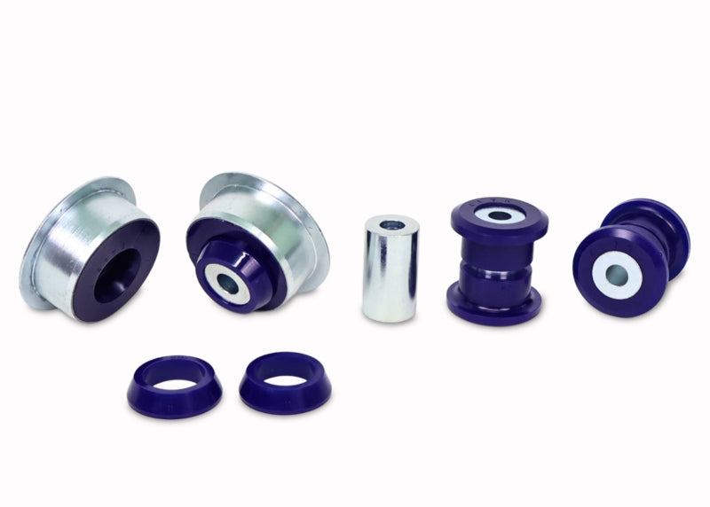 SuperPro 15-20 Volkswagen e-Golf SEL Premium Front Lower Control Arm Inner Bushing Set (+Caster)-Caster Kits-Grocery Getter Performance