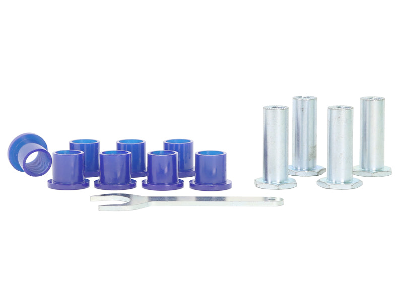 SuperPro 1984 BMW 318i Base Rear Trailing Arm Camber & Toe Adjustable Bushing Kit-Suspension Arm Bushings-Grocery Getter Performance
