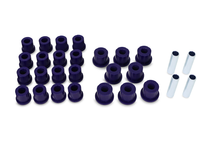 SuperPro 1987 Jeep Wrangler Sport & Leaf Spring Bushing Kit-Bushing Kits-Grocery Getter Performance