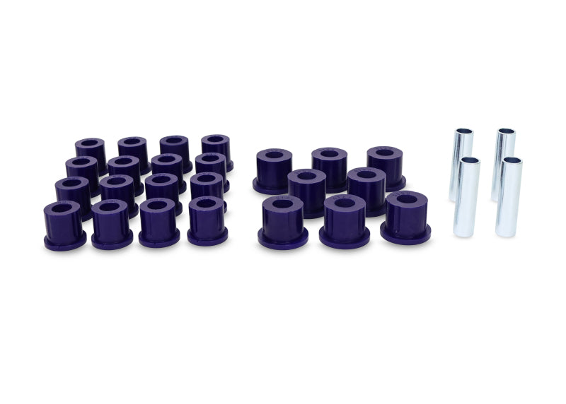 SuperPro 1987 Jeep Wrangler Sport & Leaf Spring Bushing Kit-Bushing Kits-Grocery Getter Performance