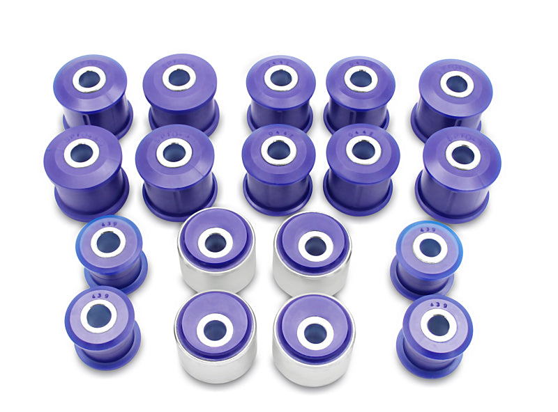 SuperPro 1991 Toyota Land Cruiser Base Front / Rear Vehicle Bushing Kit - 2 Deg. Caster Correction-Suspension Arm Bushings-Grocery Getter Performance