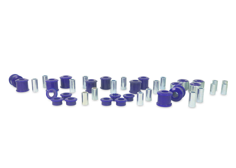 SuperPro 1991 Toyota Land Cruiser Base Front / Rear Vehicle Bushing Kit - 2 Deg. Caster Correction-Suspension Arm Bushings-Grocery Getter Performance