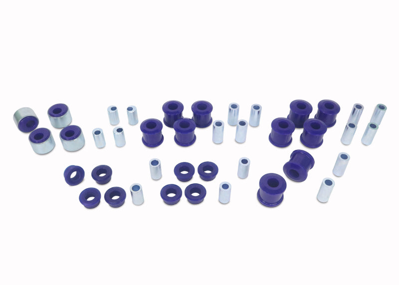 SuperPro 1991 Toyota Land Cruiser Base Front / Rear Vehicle Bushing Kit - 4 Deg. Caster Correction-Bushings - Full Vehicle Kits-Grocery Getter Performance