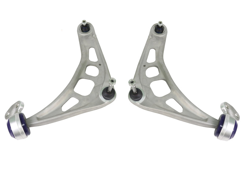 SuperPro 2000 BMW 323Ci Base Front Alloy Lower Control Arm Set (STD Alignment)-Control Arms-Grocery Getter Performance