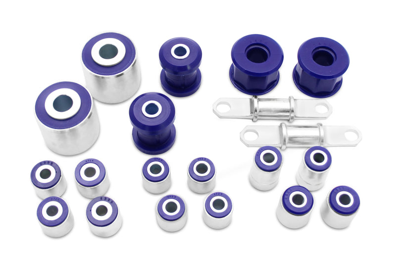 SuperPro 2004 Mazda 3 i Front/Rear Vehicle Master Bushing Kit Std Alignment w/ Trailing Arm Bushing-Bushings - Full Vehicle Kits-Grocery Getter Performance