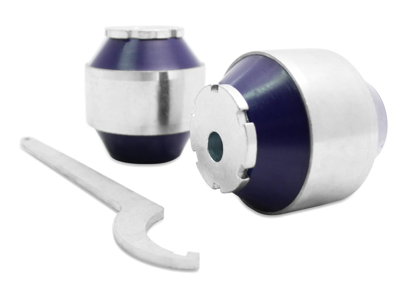 SuperPro 2009 Audi Q5 Prestige Front Radius Arm-to-Chassis Mount Bushing Kit (w/ Caster Offset)-Bushing Kits-Grocery Getter Performance