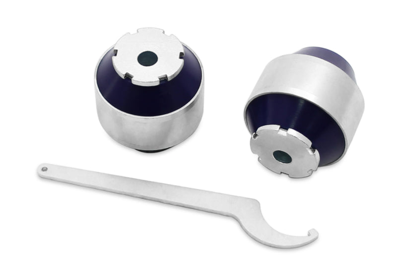 SuperPro 2009 Audi Q5 Prestige Front Radius Arm-to-Chassis Mount Bushing Kit (w/ Caster Offset)-Bushing Kits-Grocery Getter Performance