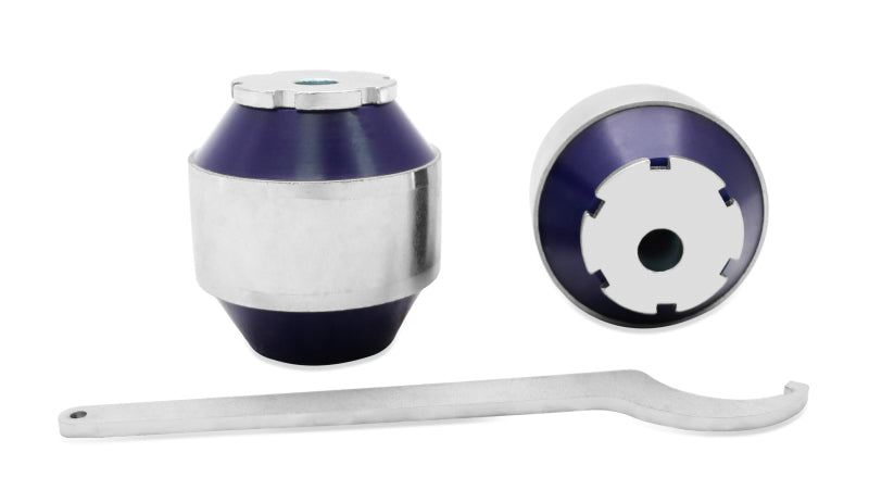 SuperPro 2009 Audi Q5 Prestige Front Radius Arm-to-Chassis Mount Bushing Kit (w/ Caster Offset)-Bushing Kits-Grocery Getter Performance